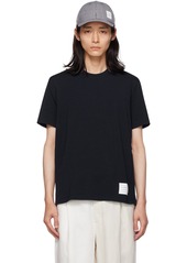 Thom Browne Navy 4-Bar T-Shirt