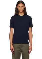 Thom Browne Navy 4-Bar T-Shirt