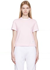 Thom Browne Pink Ringer T-Shirt