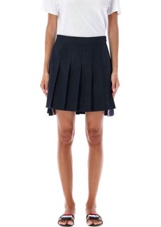 THOM BROWNE Pleated mini skirt