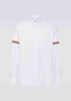 Thom Browne RWB Stripe striped cotton shirt