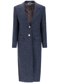 Thom browne single-breasted coat in wool