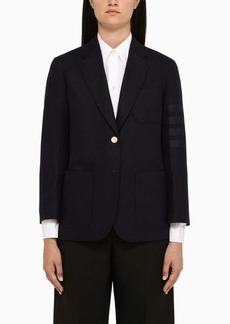 Thom Browne Single-breasted navy jacket