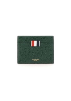 THOM BROWNE "Single Card"  leather wallet