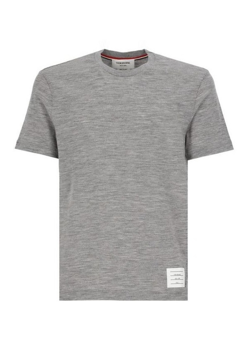 Thom Browne T-shirts and Polos Grey
