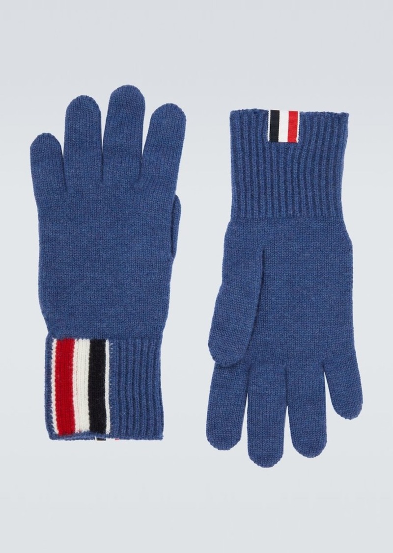 Thom Browne Virgin wool gloves