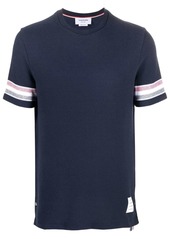 Thom Browne tri-colour striped knit T-shirt