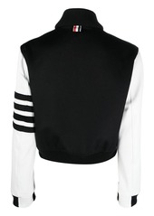 Thom Browne Varsity panelled bomber jacket