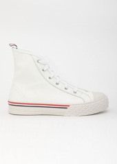 Thom Browne White leather sneakers