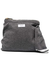 Thom Browne zip-up messenger bag