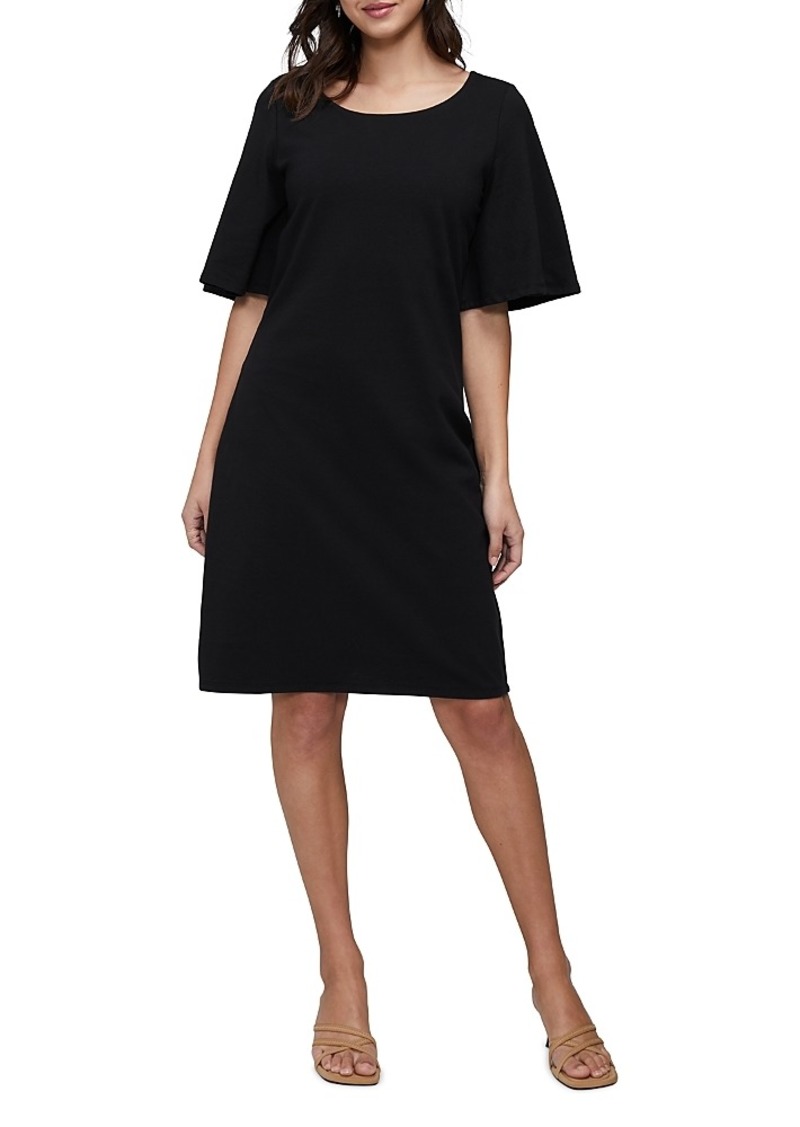 Three Dots Scoop Neck Dress