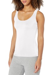 Three Dots Women's LD0553 Refined Fitted Tank Shirt