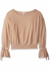 Three Dots Women's QQ2663 Brushed Sweater top