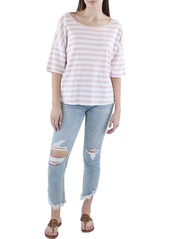 Three Dots Womens: Cotton Pullover Top