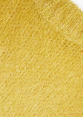 Tibi - Brushed dégradé alpaca-blend vest - Yellow - XXS