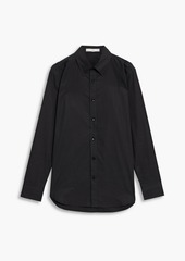 Tibi - Cotton-poplin shirt - Black - M