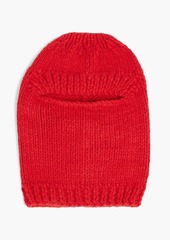 Tibi - Vivi knitted balaclava - Red - ONESIZE