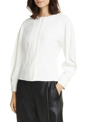 Tibi Chalky Origami Sleeve Top