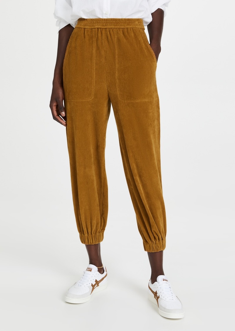 Tibi Stretch Corduroy Plashet Joggers