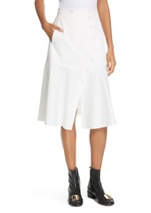 Women's Tibi Dominic Flare Twill Skirt
