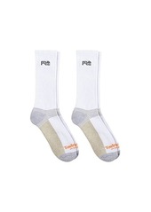 Timberland 2-Pack Crew Socks with Reflective Logo