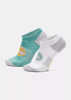 Timberland 2-Pack Zoned Sport Low Cut Sock