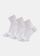 Timberland 3-Pack Bowden Quarter Sock