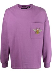 Timberland bee-embroidered sweatshirt