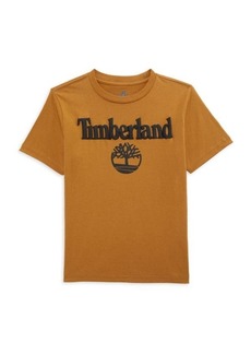Timberland Boy's Logo Crewneck Tee