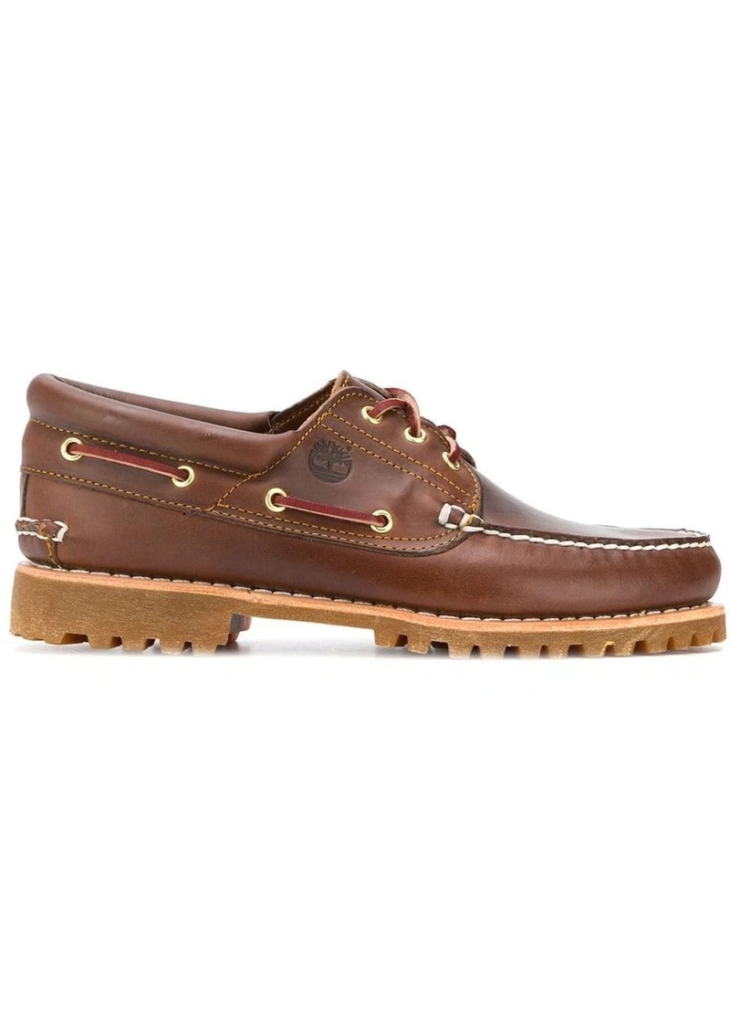 Timberland chunky sole boat shoes