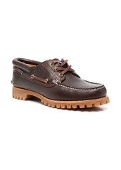 Timberland cleated-sole leather loafers