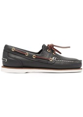 Timberland lace-up leather boat shoes