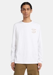 Timberland Men's Long Sleeve Boot Back Graphic T-Shirt