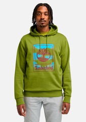 Timberland Men's Outdoor Graphic Brushback Hoodie