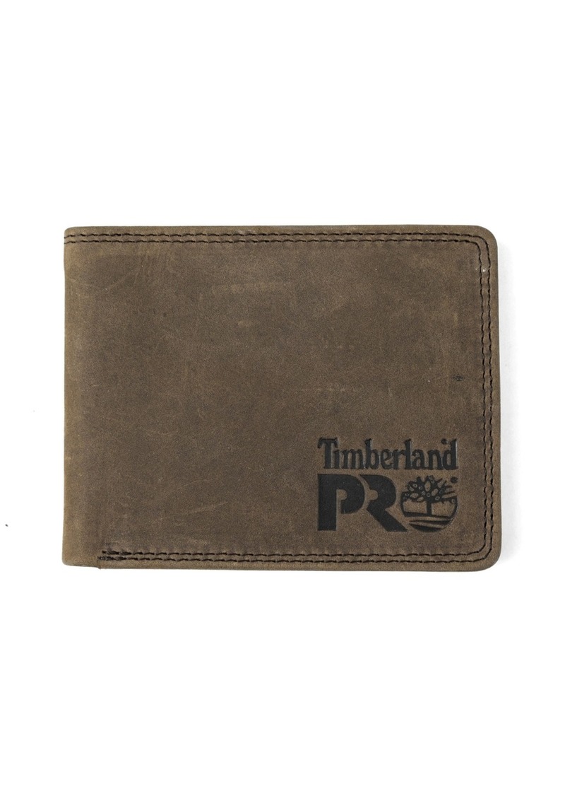 Men's Timberland Pro Pullman Billfold Wallet - -Dark Br