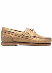 Timberland metallic lace-up loafers
