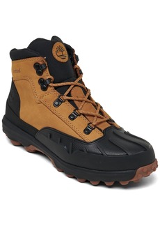 Timberland Big Kids Converge Mid Shell Toe Water-Resistant Boots from Finish Line - Wheat