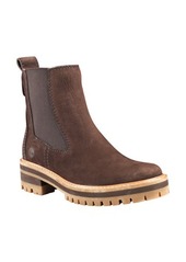Timberland Courmayeur Valley Chelsea Boot in Dark Brown Nubuck Leather at Nordstrom