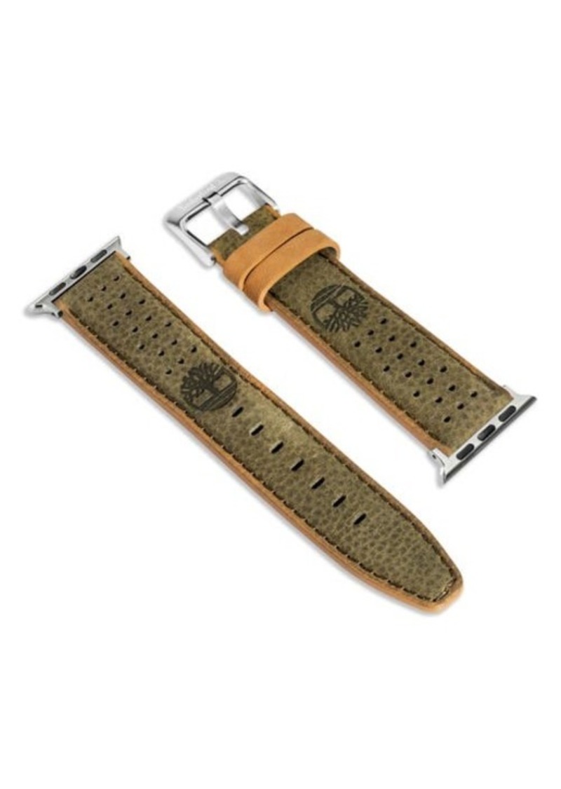 Timberland Daintree Water Repellent Leather 20mm Smartwatch Watchband