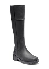 Timberland Graceyn Waterproof Knee High Boot in Black Leather at Nordstrom