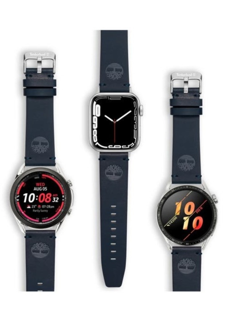 Timberland Leather 22mm Smart Watch Watchband