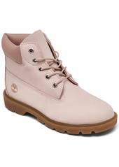 "Timberland Little Girls 6"" Classic Water-Resistant Boots from Finish Line - Rose"