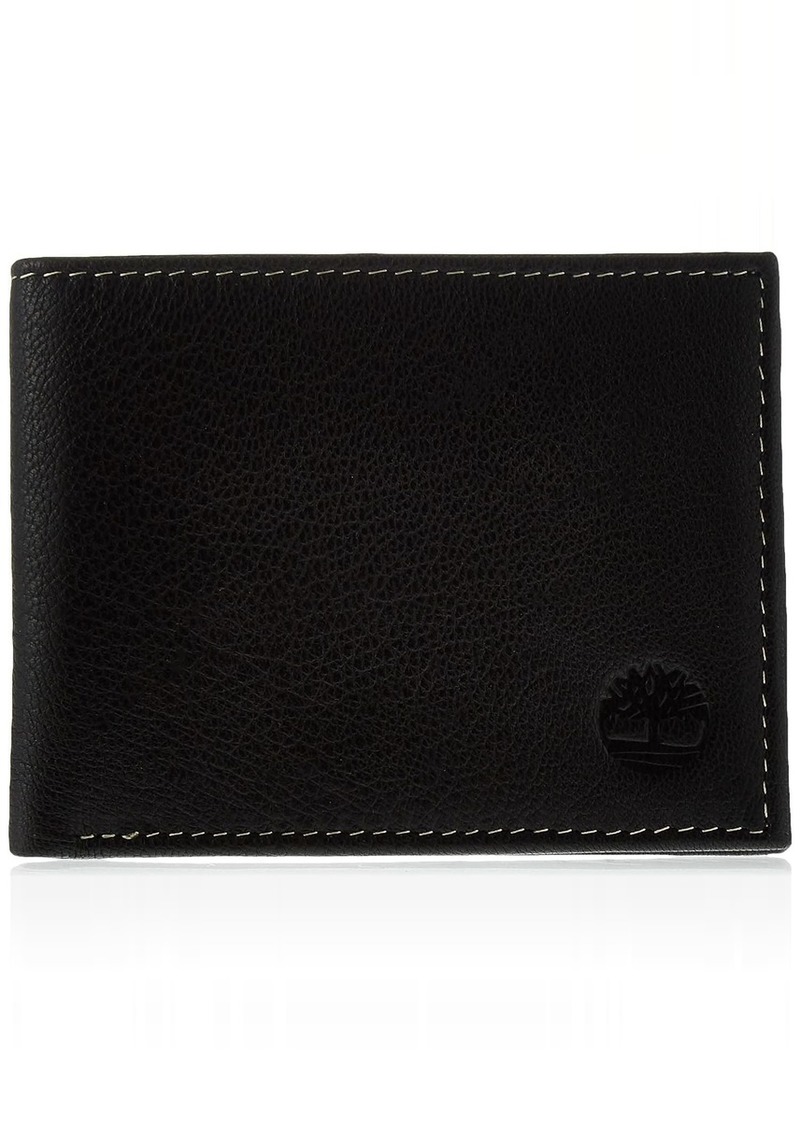 Timberland mens Blix Slimfold Leather Wallet