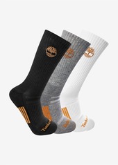 Timberland Men's Crew Socks, Pack of 3 - Multi