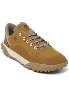 Timberland Men's GreenStride Motion 6 Leather Low Hiking Boots from Finish Line - Wheat Nubuck