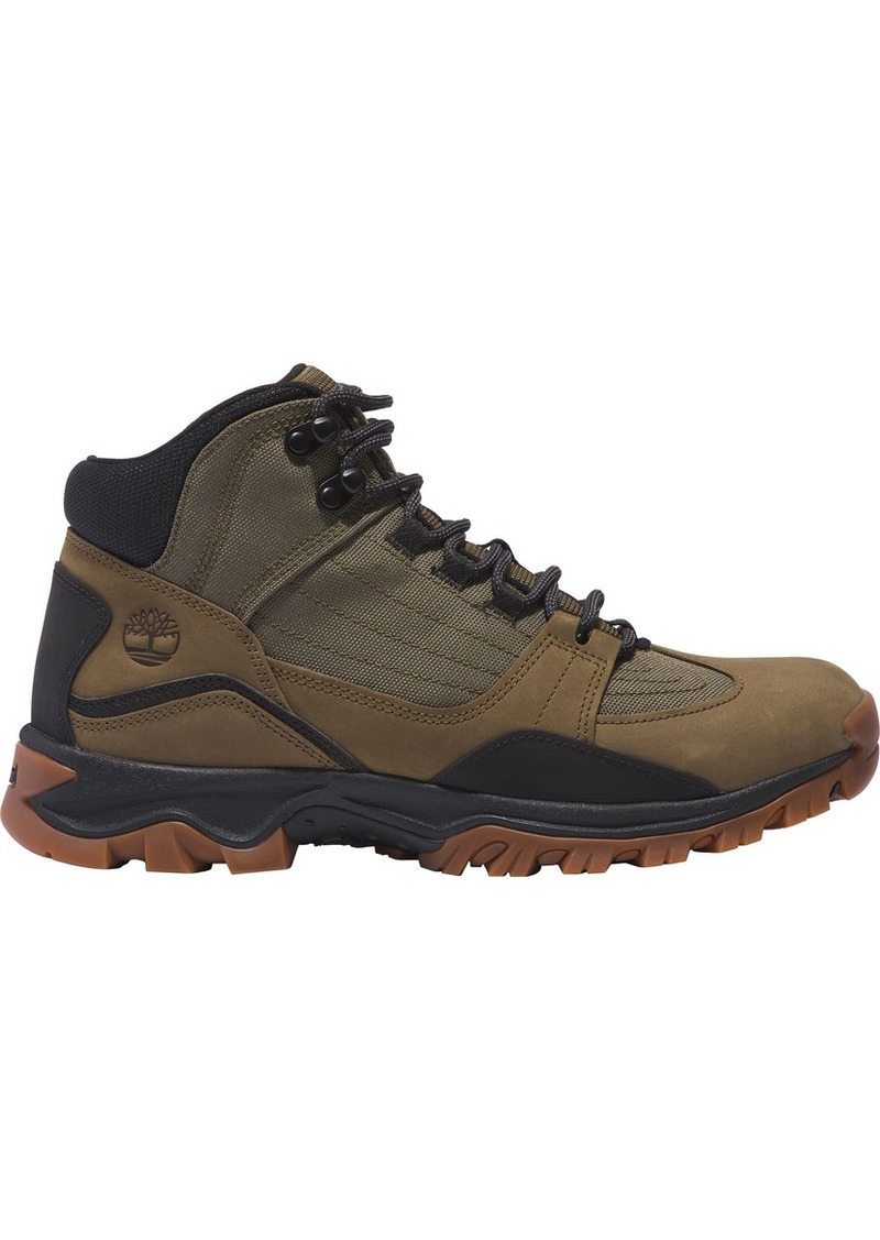 Timberland Men's Mt. Maddsen Mid Lace-Up Hiking Boots, Size 8.5, Green | Father's Day Gift Idea