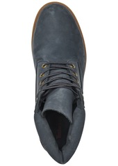 Timberland Men's Premium Water-Resistant Boots from Finish Line - Dark Blue Nubuck