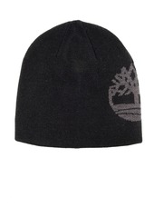 Timberland Men's Reversible Logo Jacquard Beanie