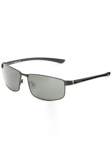 Timberland Men's Tb9035sw6102r Polarized Aviator Sunglasses