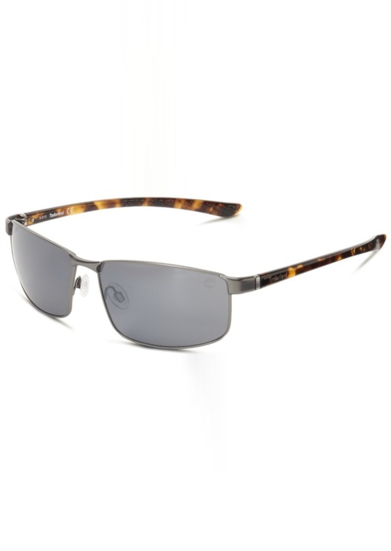 Timberland Men's Tb9035sw6109d Polarized Wrap Sunglasses